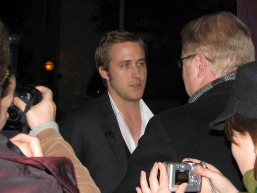 Ryan Gosling Being Interviewed on the Red Carpet